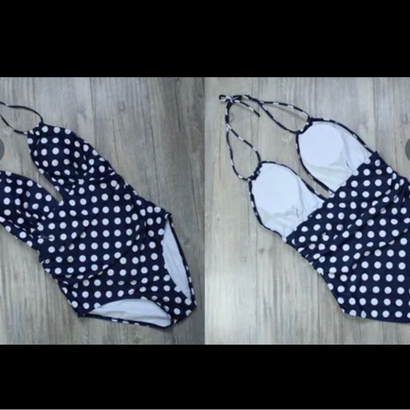 717. Woman’s One Piece Monokini Retro Swimsuit - Picture 2 of 10